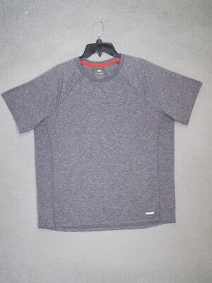 TEK GEAR Shirt Adult Extra Large Gray Athletic Outdoor Sports Short Sleeves Mens - Image 1 of 4
