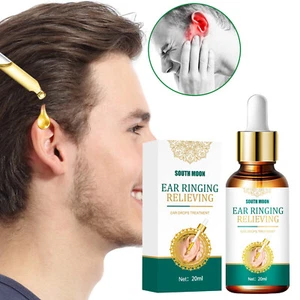 20 ml Hearing Ear Drop Deafness Tinnitus Fluid Fungi Infection Symptoms Relief - Picture 1 of 12