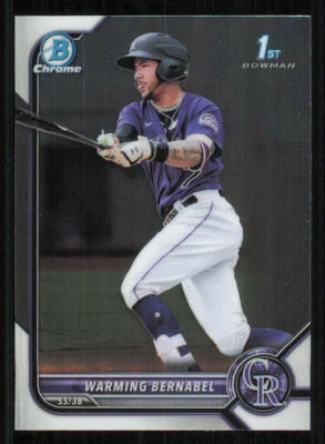 2022 Bowman Chrome Prospects #BCP46 Warming Bernabel - Image 1 of 2