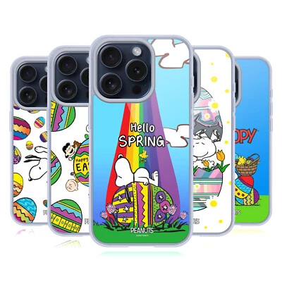 OFFICIAL PEANUTS EASTER SPRING SOFT GEL CASE FOR APPLE iPHONE PHONES - Image 1 of 4