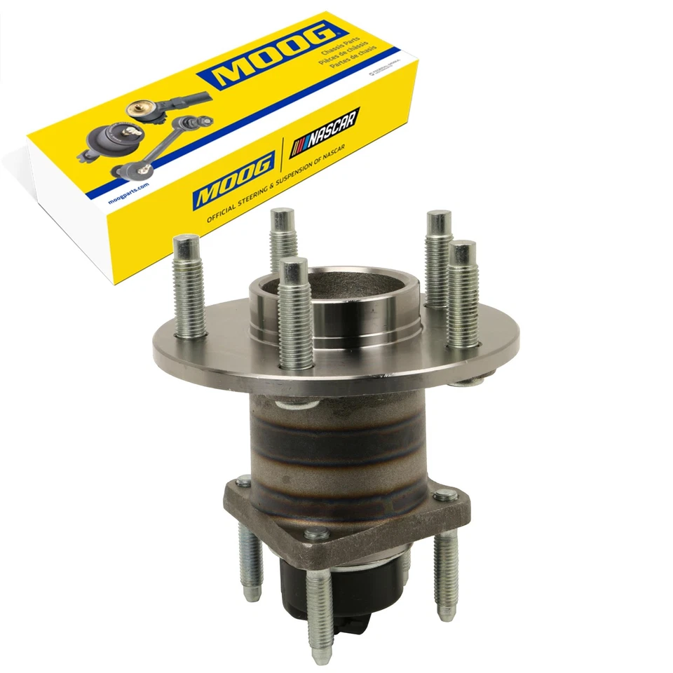Conjunto de cojinete de rueda y buje trasero MOOG para Chevrolet HHR 2006-2011 Foto 1 de 4