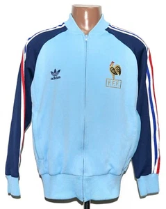 FRANCE 2004 TRAINING FOOTBALL JACKET ADIDAS ORIGINALS SIZE M - Picture 1 of 7