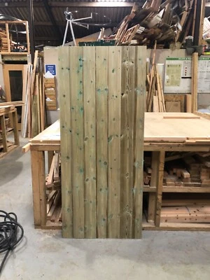 Garden Gates, Wooden Gates, Made To Measure, Heavy Duty, Thick TGV Cladding. - Image 1 of 4