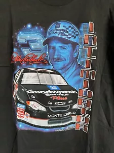 Dale Earnhardt Sr XL Graphic Tshirt Intimidator 2001 VTG NASCAR #3 Goodwrench - Picture 1 of 6