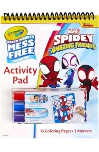 Crayola Color Wonder Mess Free Colorazione Tampone Attività Marcatore Viaggio Spidey Friend - Foto 1 di 4