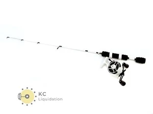 13 Fishing FATE V3 BB FreeFall Ghost 27" Left Hand Retrieve Inline Ice Combo - Picture 1 of 8