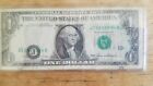 Error us paper money Misprinted Dropped Seal And 10's $1 Frn 1985