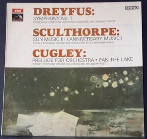 HMV OASD 7547 ED 1 DREYFUS - SCULTHORPE - CUGLEY -AUS CONTEMPORARY CLASSICS 1970 - Picture 1 of 3