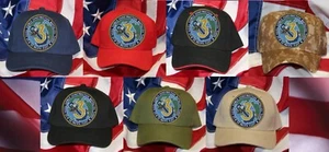 3RD MOBILE CONSTRUCTION BATTALION HAT PATCH CAP NMCB US NAVY VETERAN  SEABEES - Picture 1 of 16