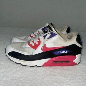 Nike Air Max 90 Essential “Raptors” Size 12 White/Purple/Black AJ1285-106 - Picture 1 of 9