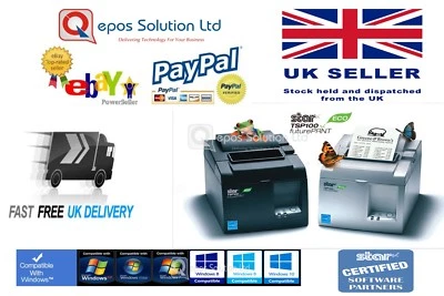 POS Receipt Printer-Star TSP143IIECO Receipt Printer - Image 1 of 4