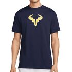 Nike Rafa Nadal Dri-Fit T Shirt Dz2639-451 Size Small Navy Blue Tennis T-Shirt