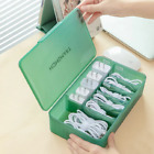 Solid Color Cable Storage Box Dustproof Charging Cable Organizer Box