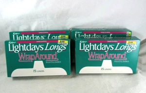 Kotex Lightdays Longs Wraparounds Pantiliners 4 Boxes 60 Liners New USA 1992 - Picture 1 of 4