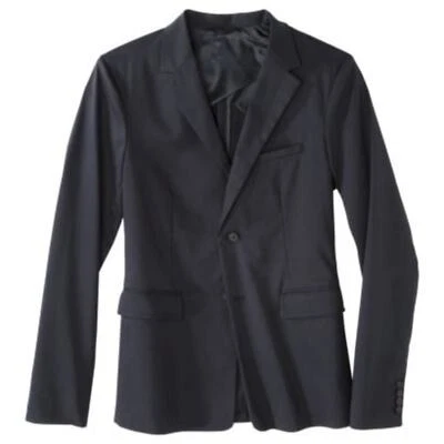 3.1 Phillip Lim Target 全新带标签男式西装夹克外套小号海军蓝 2 按钮 — 第 1/4 张图片