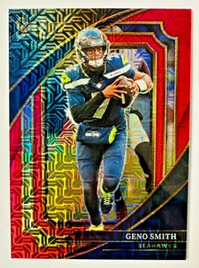 2022 Panini Select Geno Smith RED MOJO Prizm Card SP #/49 Suite Level Seahawks! - Picture 1 of 3