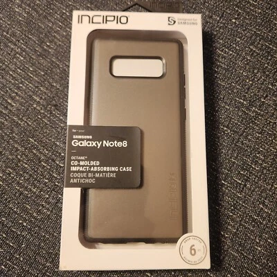 Incipio октановый амортизирующий соформованный чехол для Samsung Galaxy Note8 - черный - Изображение 1 из 3