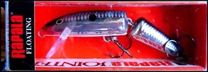 SEÑUELOS DE PESCA RAPALA ARTICULADOS J 9 cm CH (Crome) color lubina - Imagen 1 de 2