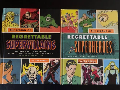 The Legion of Regrettable Supervillains/League Of Regrettable Superheroes 2 Book - Image 1 of 4