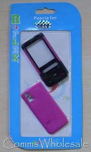 Replacement Pink & Black Fascia & Battery Cover for Nokia 5610 XpressMusic - Zdjęcie 1 z 1