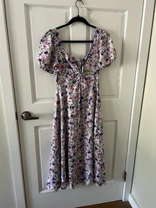 NWOT ASTR the Label Floral Puff Sleeve Dress size XS - Picture 1 of 4