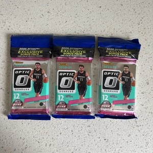 2020-21 Panini Donruss Optic Cello Pack NBA Basketball Lot Of 3 - Picture 1 of 5