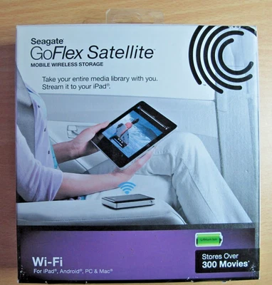 Seagate GoFlex Satellite 500GB Mobile Wireless Storage 1AYBA1 WiFi  Open Box - Image 1 of 4