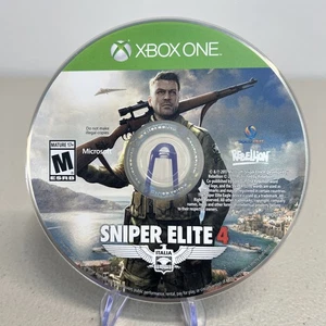 Sniper Elite 4 (Xbox One, 2017) probado y funcionando. Solo disco - Imagen 1 de 2
