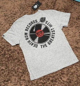 NWT Crooks & Castles x Death Row Records Gray Short Sleeve T-Shirt Men’s Small - Picture 1 of 15