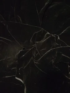 3 Yds Black SILK RAYON VELVET FABRIC For Devore Burnout Technique 45”W - Picture 1 of 7