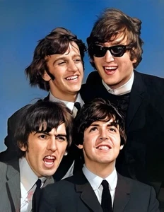 The Beatles Vintage Glossy Photo Reprint 8.5x11'' Classic Rock Legends Unframed - Picture 1 of 1