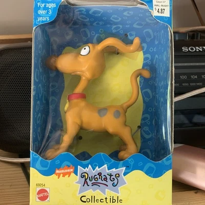 "Figura de colección de 4"" de Nickelodeon Rugrats Spike Mattel 1997"  Foto 1 de 4