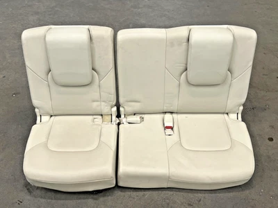 ⭐2011-2012 INFINITI QX56 REAR LEFT/RIGHT 3RD ROW COMPLETE SEAT ASSY OEM LOT2670 - Imagem 1 de 4