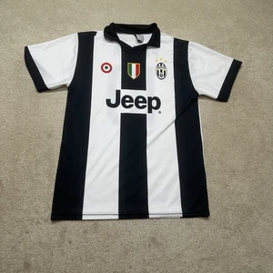 Camisa Jersey Juventus Pogba Para Hombre Pequeña Negra Blanca - Imagen 1 de 8