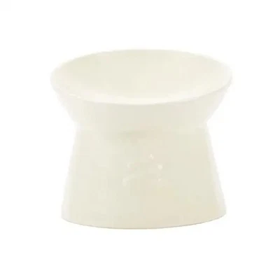 Scruffs Icon Erhöhter Katzenfutternapf Futternapf Creme