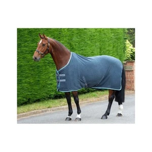 Shires Tempest Original Fleece Rug - Green/Grey - - Picture 1 of 3