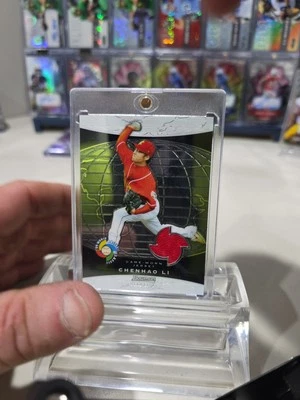 2009 Bowman Sterling World Baseball Classic Relics Chenhao Li #BCR-CL - Image 1 of 2