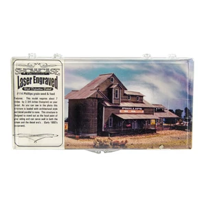 Showcase 1:160 N Scale Phillips Grain 114 Model Train Building Kit - Picture 1 of 3