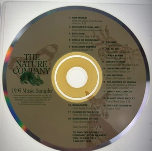 The Nature Company 1995 Music Sampler CD Promo New Age Nature Sounds - Bild 1 von 2