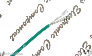 10m  CAROL 24AWG 300V Hook-Up Wire C2015A.21.06 7/32  UL-1007 UL-1569 Green USA - Picture 1 of 6
