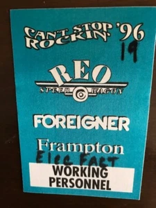 REO Speedwagon-Foreigner-Peter Frampton-Can't Stop Rockin' 96-Fabbrica elettrica - Foto 1 di 2