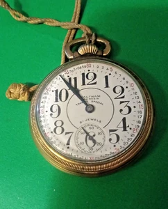 Quadrante Montgomery Waltham Premier Transit Special Gold Filled 21j 16s vintage. - Foto 1 di 6