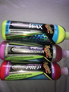 Meguiar’s Car Cleaning Products X3 - Picture 1 of 3
