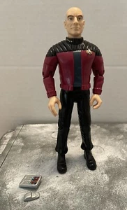Vintage 95 Star Trek Space Talk Series Captain Jean Luc Picard Action Figure - Picture 1 of 1