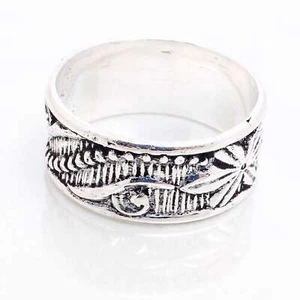 Argento 925 Placcato Fatto A Mano Gioielli Per Lei Anello Taglia 6 R-14300 - Foto 1 di 3