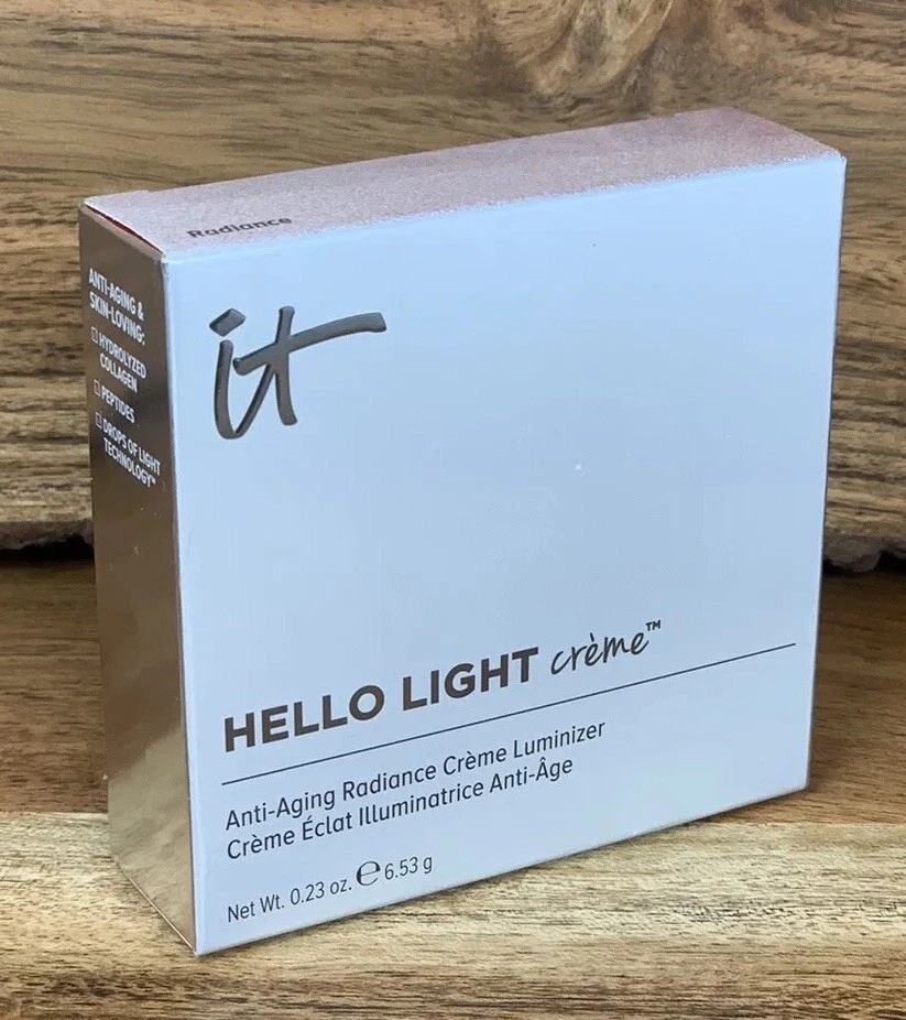 IT Hello Light Creme Anti-Aging Luminizer Radiance 0.23 oz  New In Box - Image 1 of 4