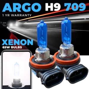 H9 Xenon Super White Bulbs 65w Foglight Headlight 709 Fog Light Headlamps 12v - Picture 1 of 12