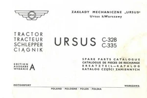 300624 Ursus C-328 C - 328 C-335 C - 335 elenco ricambi catalogo ricambi - Foto 1 di 1