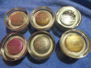 6 Maybelline 24hr Color Tattoo Eye Shadow Assorted 6 Piece SEALED