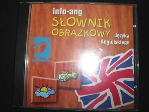 SŁOWNIK OBRAZKOWY JĘZYKA ANGIELSKIEGO - CD POLONAIS POUR ENFANTS ______________ - Photo 1/1